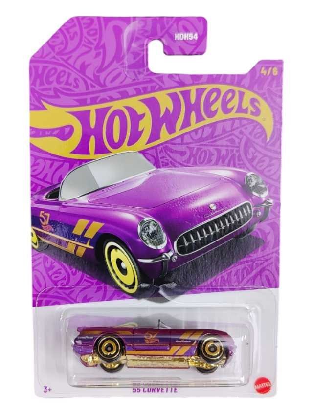 Hotwheels 55 Corvette Mainline Card Art 1:64 Scale