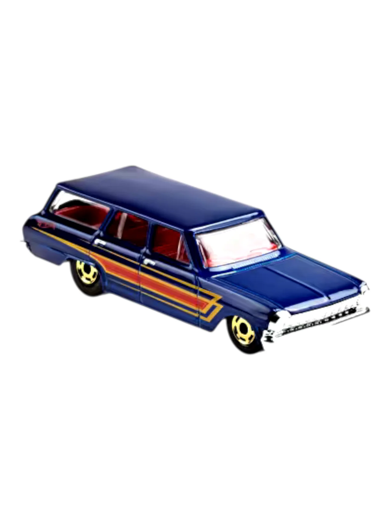 Hotwheels '64 Chevy Nova Wagon Card Art Imported Mainline 1:64 Scale - Image 2
