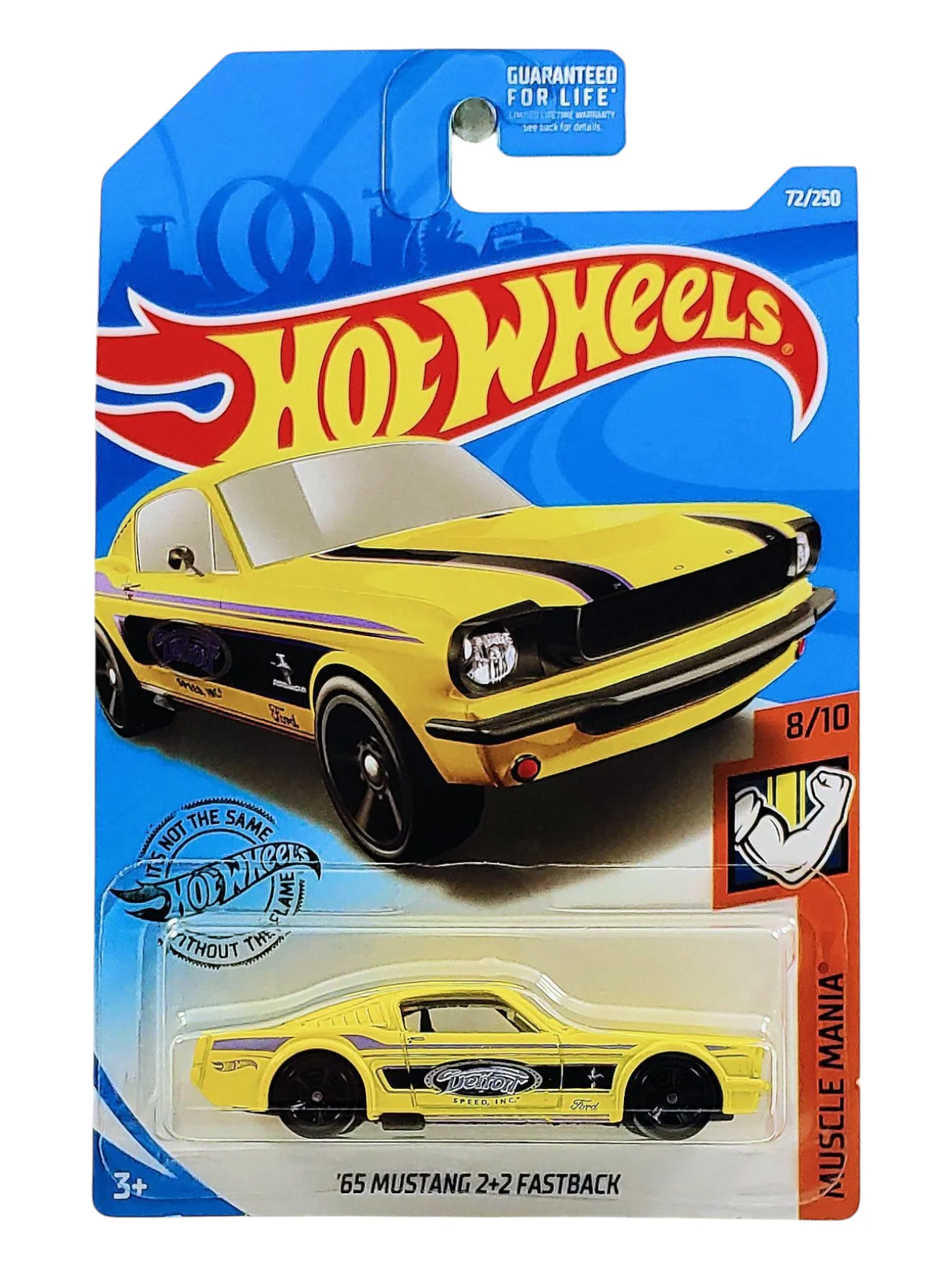 HotWheels 65 Mustang 2+2 Fastback Imported Mainline 1:64 Scale FYG74-D7C3