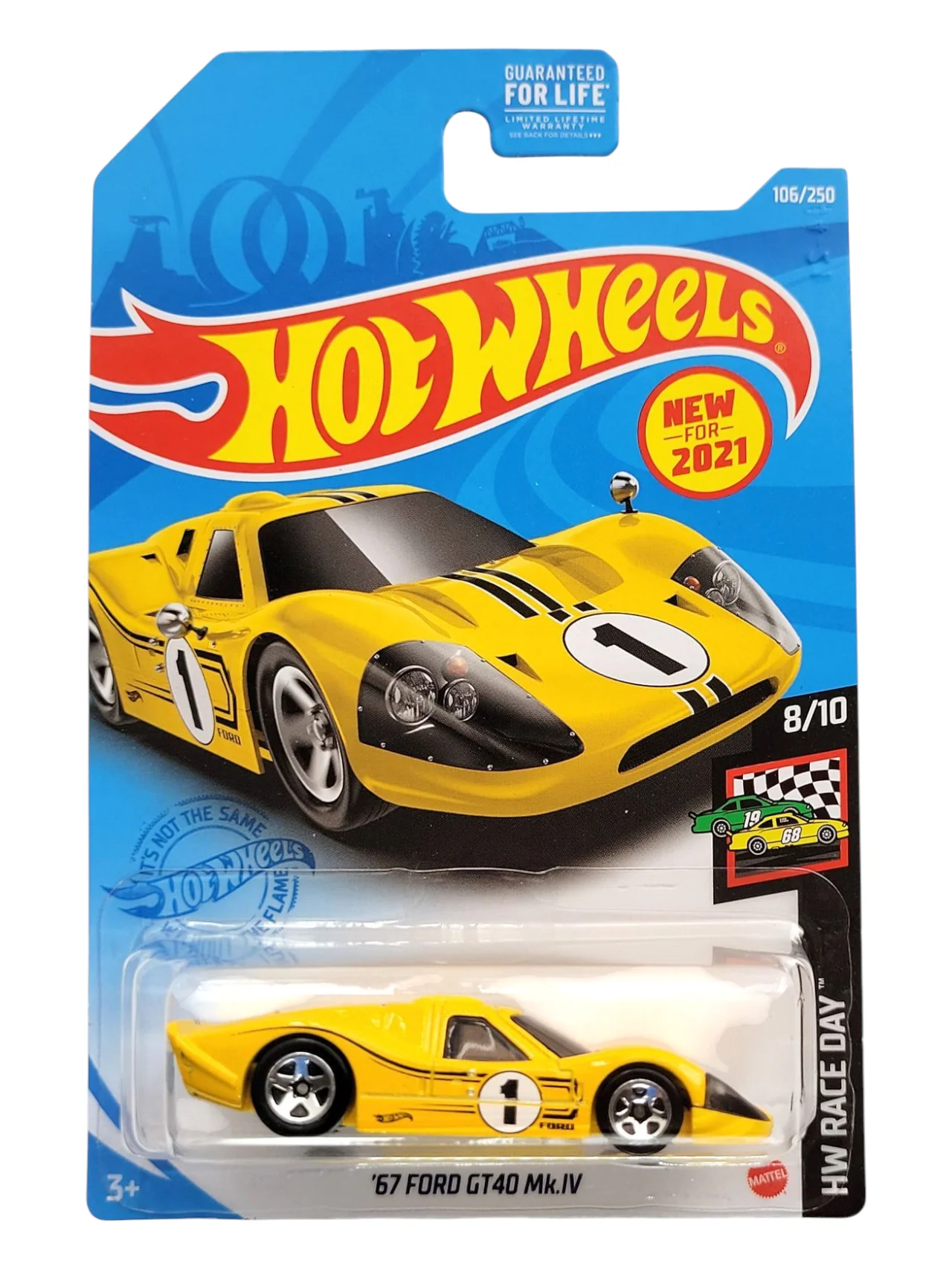 HotWheels 67 Ford GT40 Mk.IV Imported Mainline 1:64 Scale