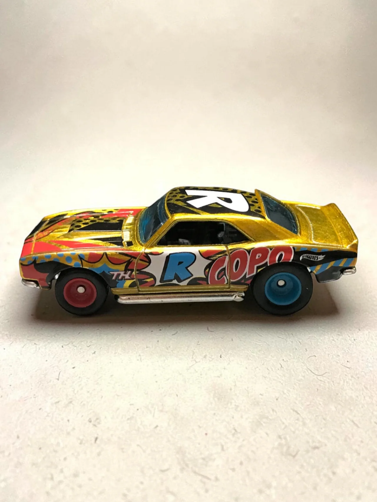 HotWheels '68 COPO CAMARO' Imported Mainline 1:64 Scale Super Treasure Hunt (With protector) - Image 2
