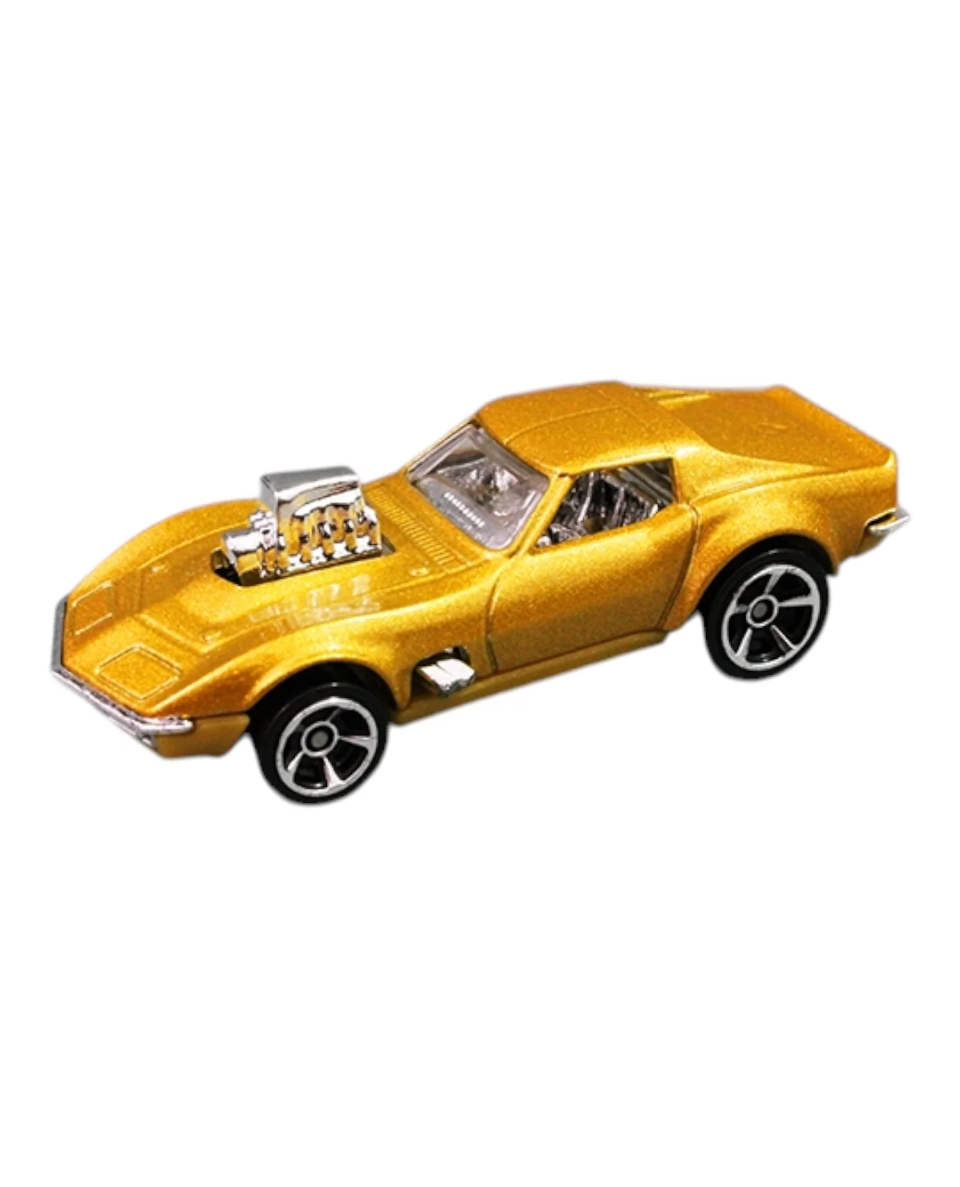 Hotwheels '68 corvette -gas monkey garage imported mainline 1:64 Scale - Image 2