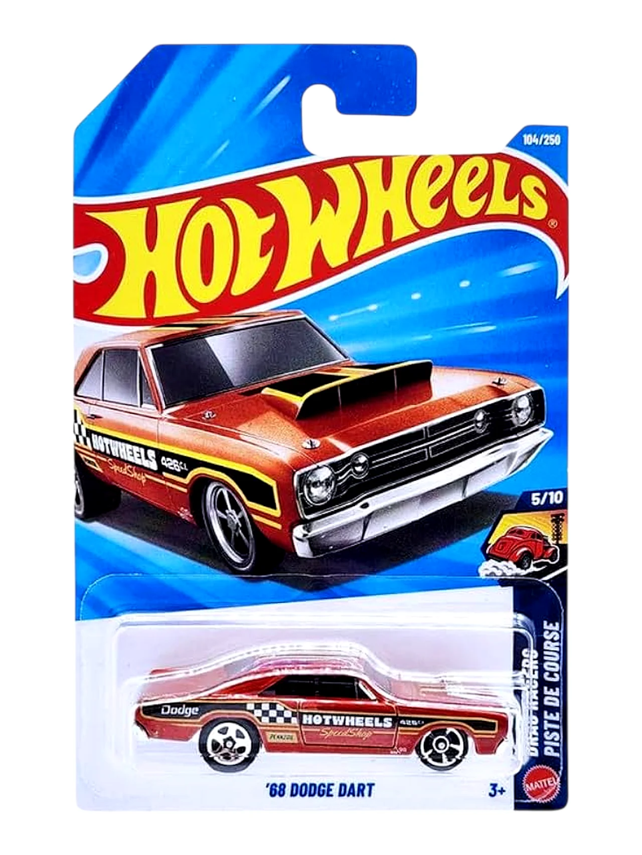 HotWheels 68 Dodge Dart Imported Mainline 1:64 Scale