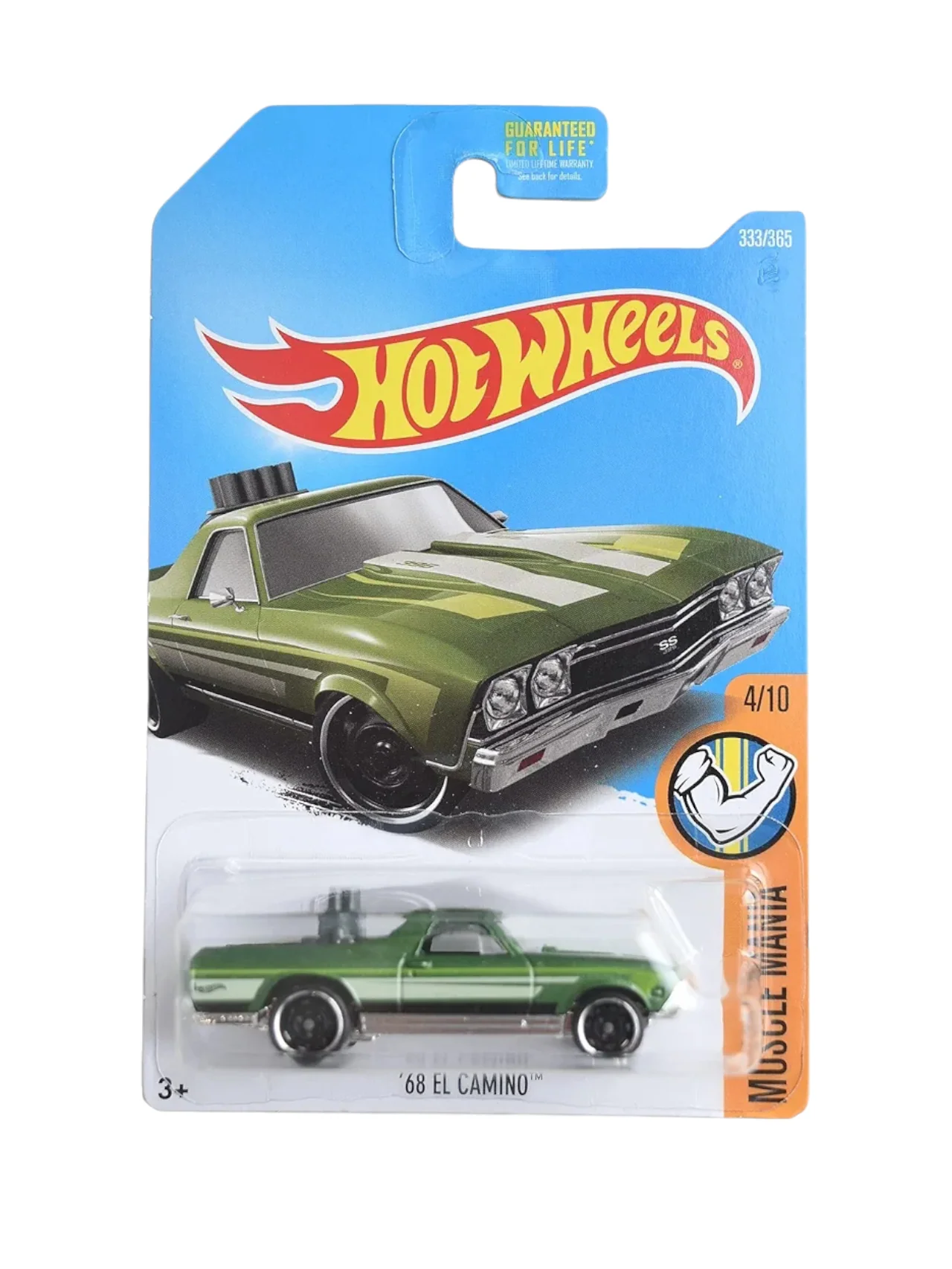 Hotwheels 68 EL Camino Imported Mainline 1:64 Scale DVC40-D7B3