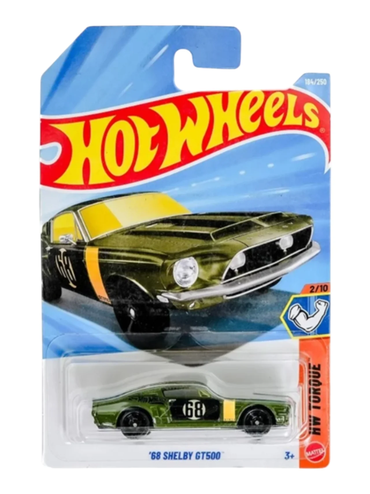 HotWheels "68 Shelby BY GT500" Imported Mainline 1:64 Scale