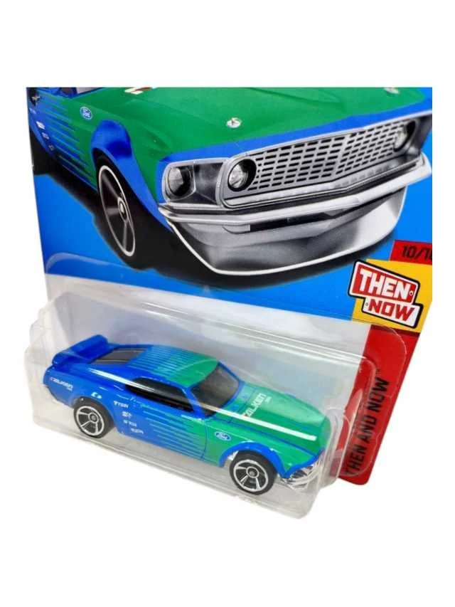 Hotwheels '69 Ford Mustang Boss 302 Imported Mainline 1:64 Scale - Image 2