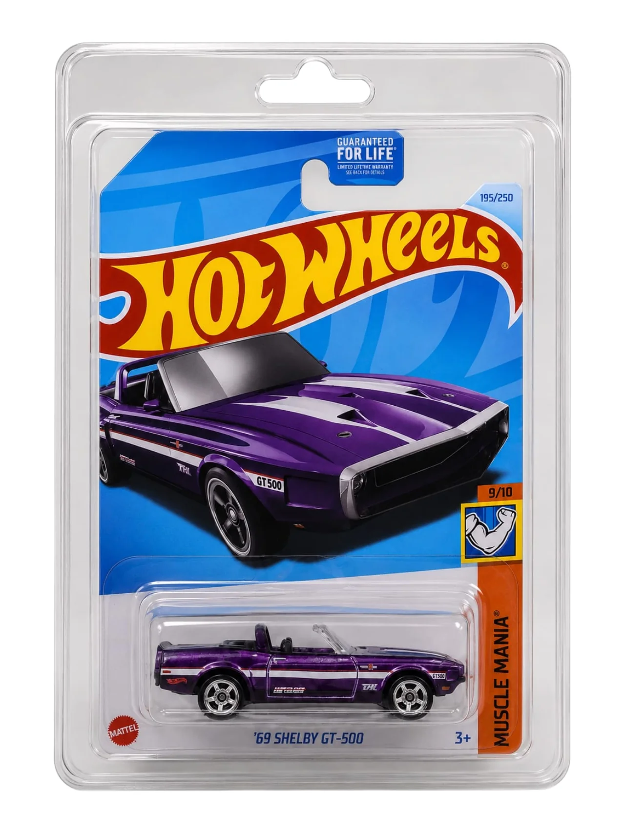 HotWheels 69 Shelby GT-500 Super Treasure Hunt RLC 1:64 Scale (With Protector)