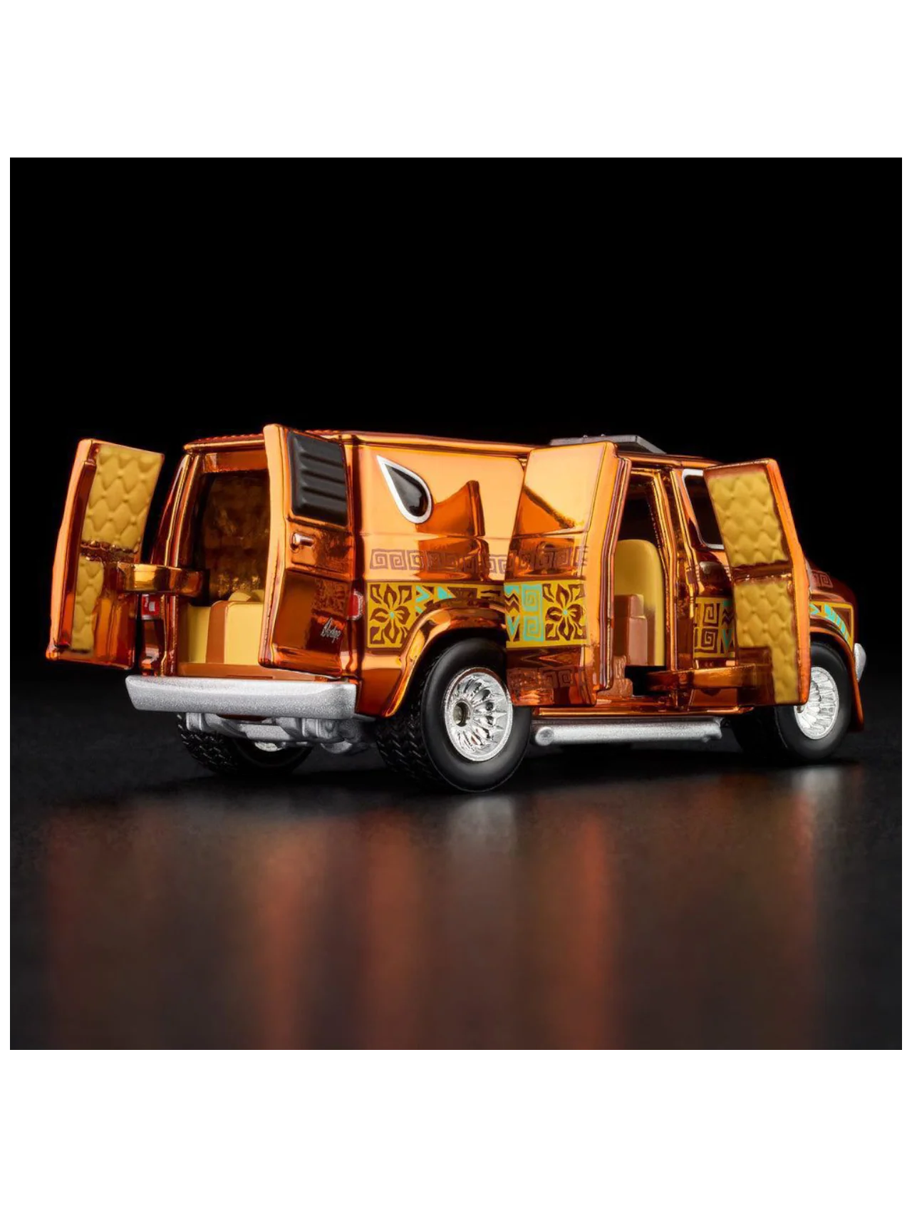 HotWheels 70s Dodge Tradesman Van RLC 1:64 Scale (With Acrylic Case) - Image 17