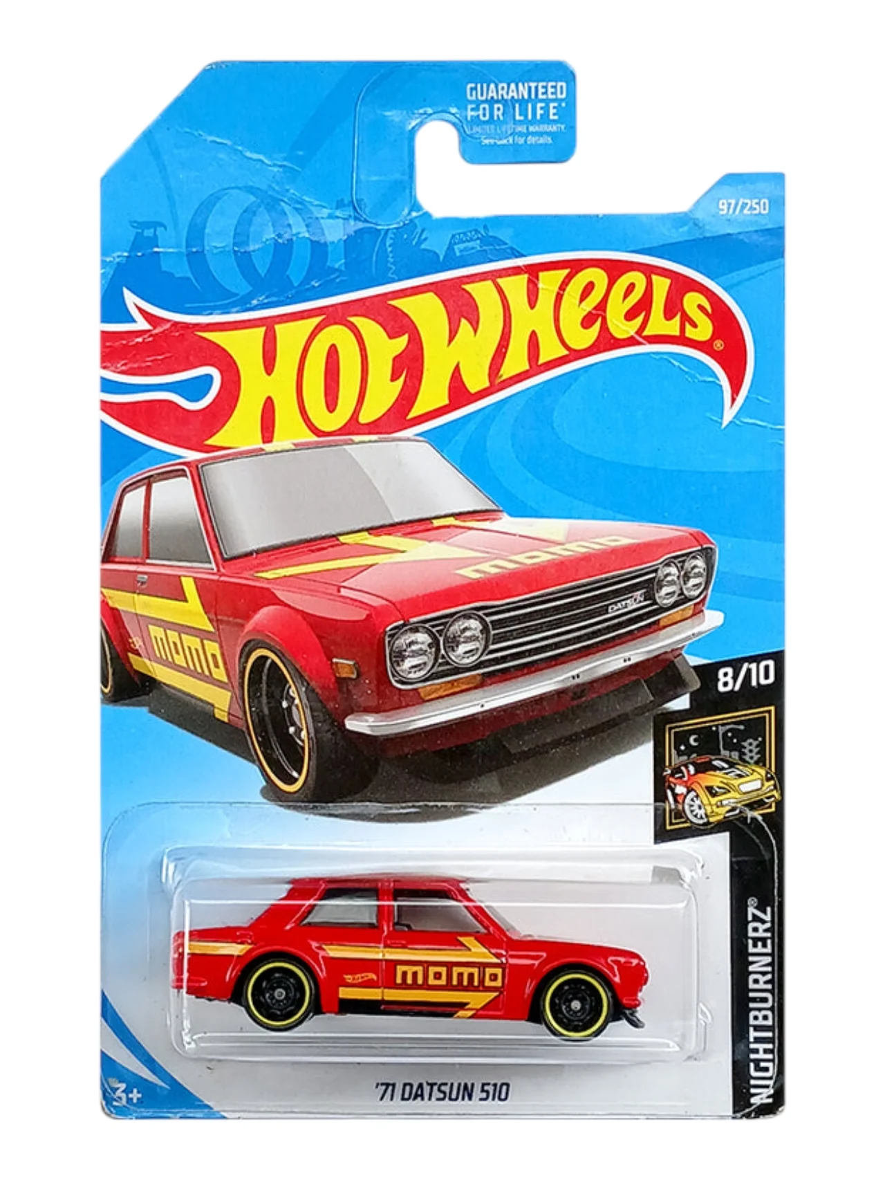 HotWheels 71 Datsun 510 Imported Mainline 1:64 Scale FYD14-D9C0D