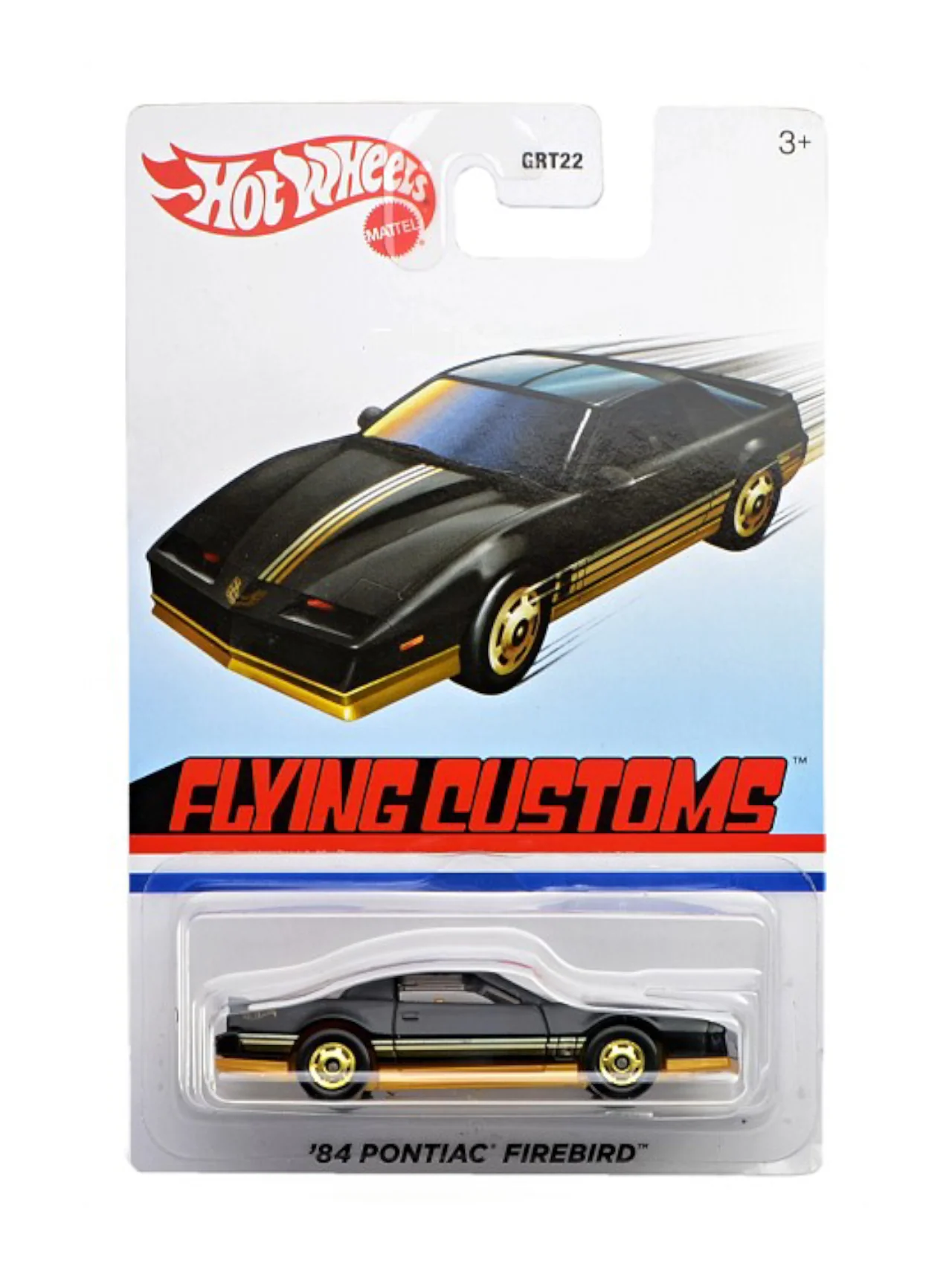 Hotwheels '84 Pontiac Firebird Card Art Imported Mainline 1:64 Scale