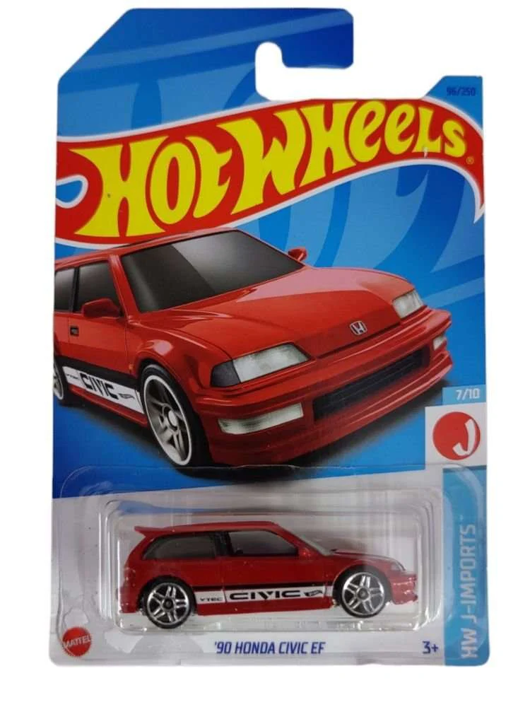 HotWheels '90 Honda civic ef Imported Mainline 1:64 Scale HKJ16-M7C5