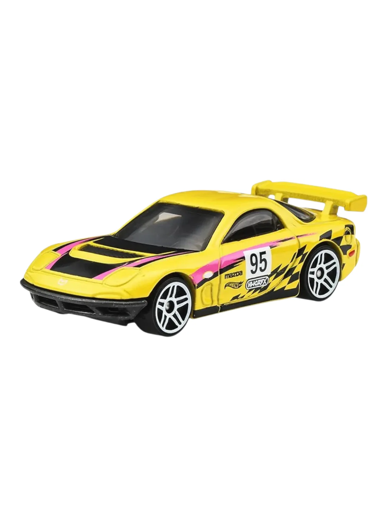 HotWheels '95 mazda rx-7 drift Imported Mainline 1:64 Scale HYY95-N7C5 - Image 2