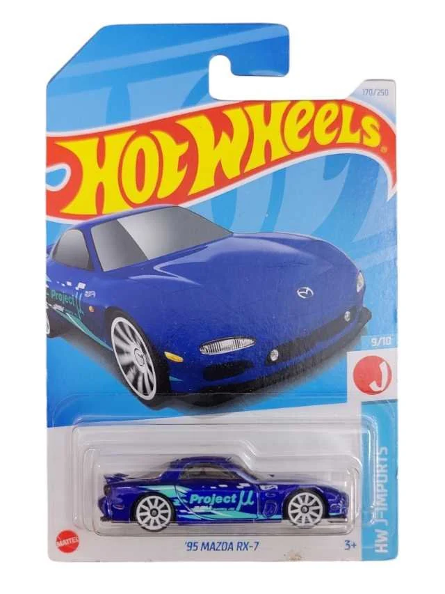 Hotwheels 95 mazda rx-7 Imported Mainline 1:64 Scale HTD97-N7C5
