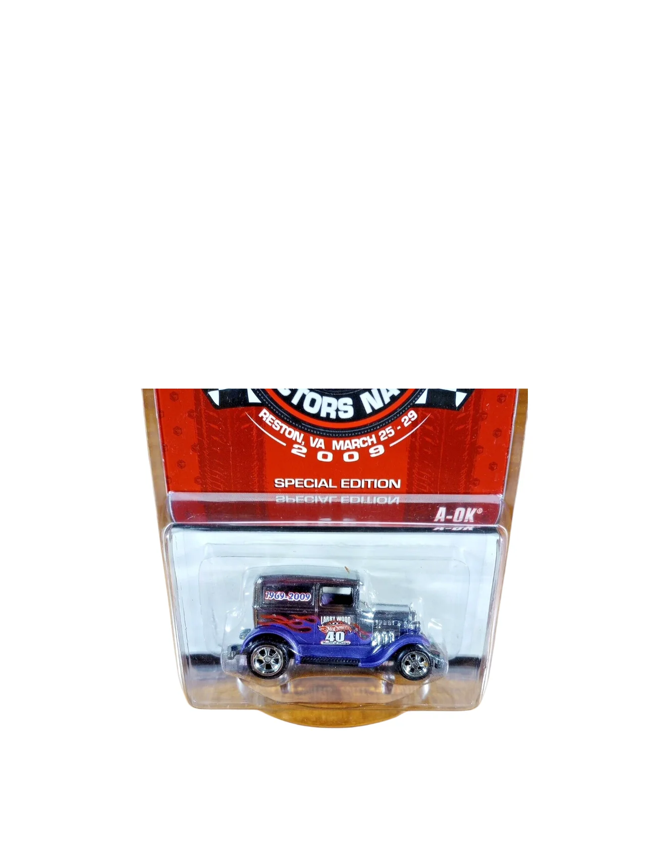 Hotwheels '9th annual Hot wheels collectors nationals RLC special edition A-OK imported 1:64 Scale - Image 2
