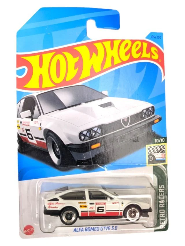 Hotwheels Alfa Romeo GTV6 3.0 Imported Mainline 1:64 Scale HKJ83-N7C5