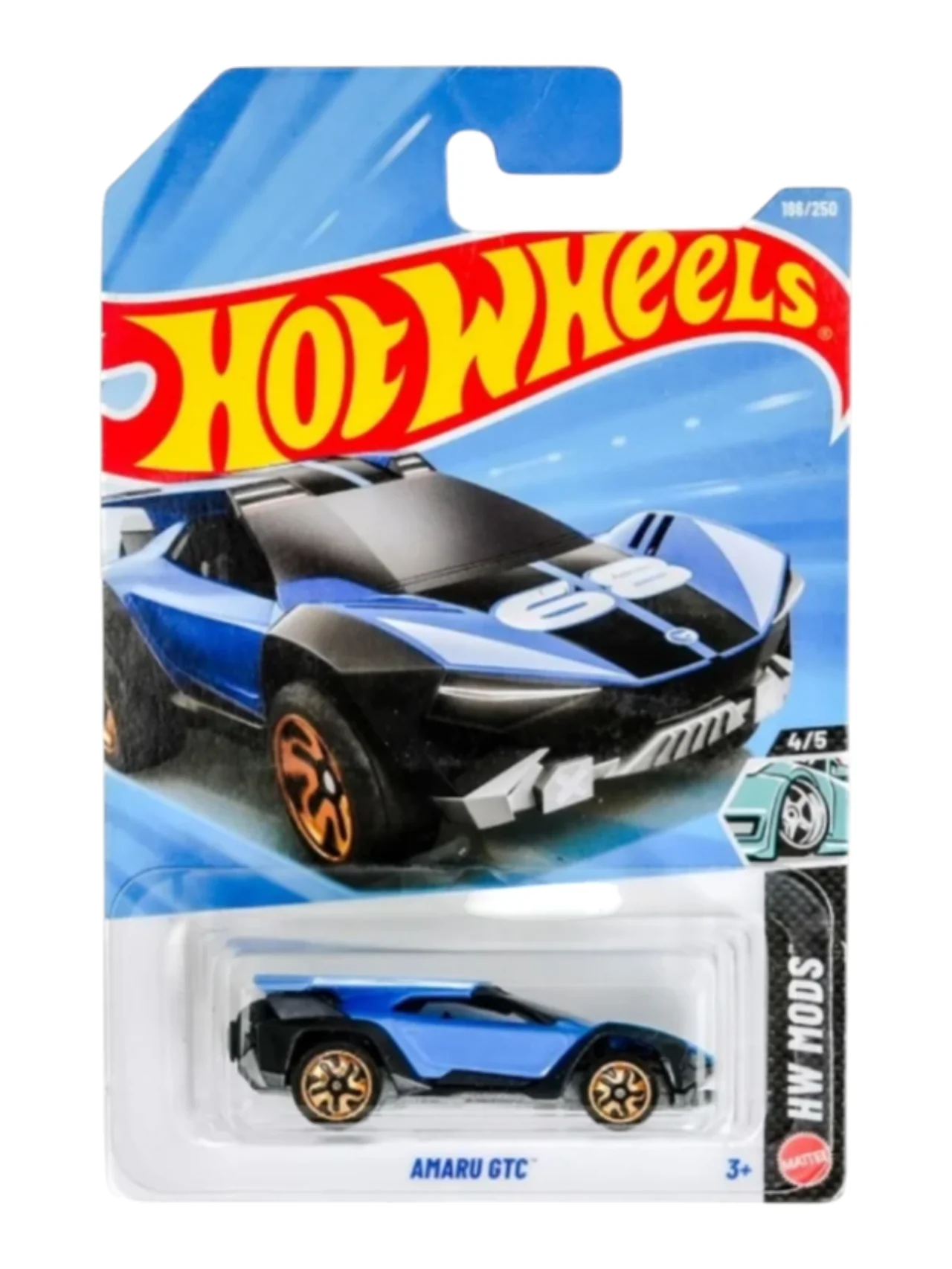 HotWheels " Amaru Gtc" Imported Mainline 1:64 Scale (Treasure hunt)