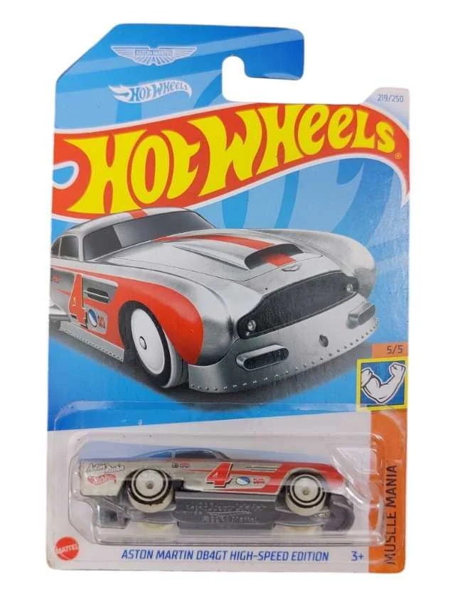 Hotwheels Aston Martin DB4gt high speed Imported Mainline Card 1:64 Scale HRY86-N7C5