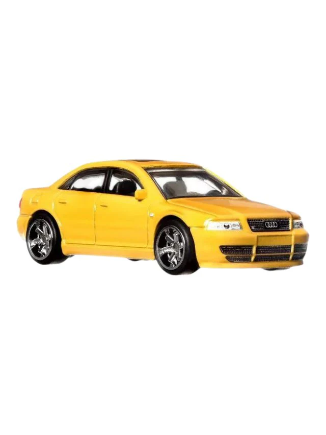 HOTWHEELS Deutschland design audi S4 Quattro (blister damaged car is mint condition) imported premium 1:64 scale - Image 3