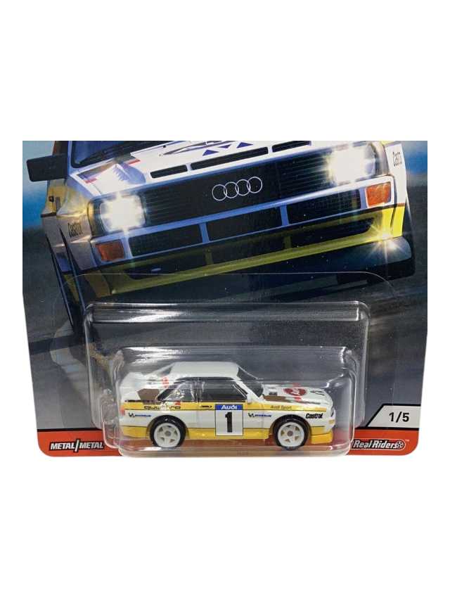 Hotwheels Audi sport Quattro imported premium 1:64 Scale - Image 5