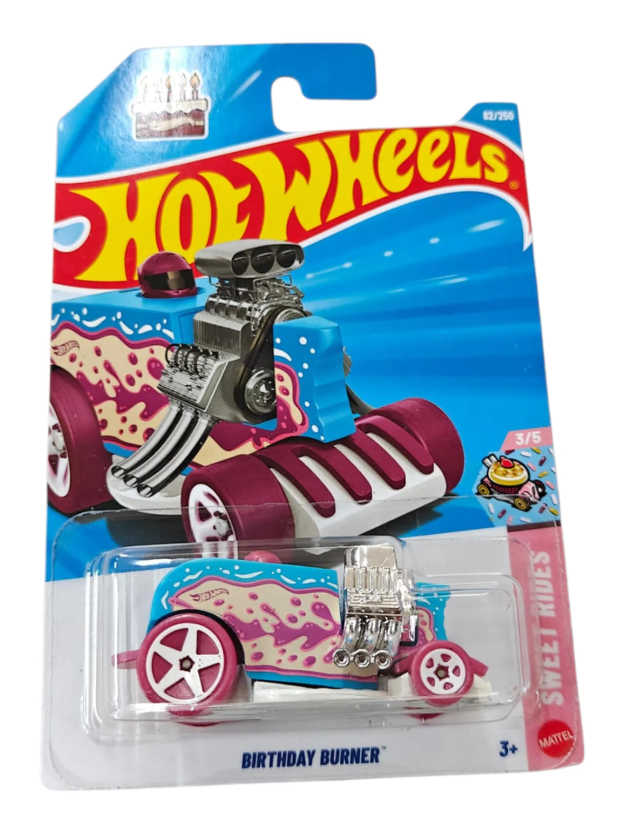 HotWheels Birthday Burner Imported Mainline 1:64 Scale