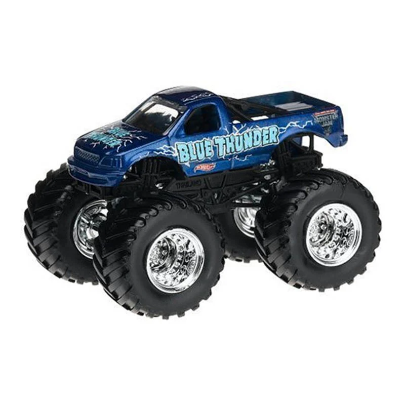 Hotwheels Blue thunder monster jam monster truck 1:64 Scale
