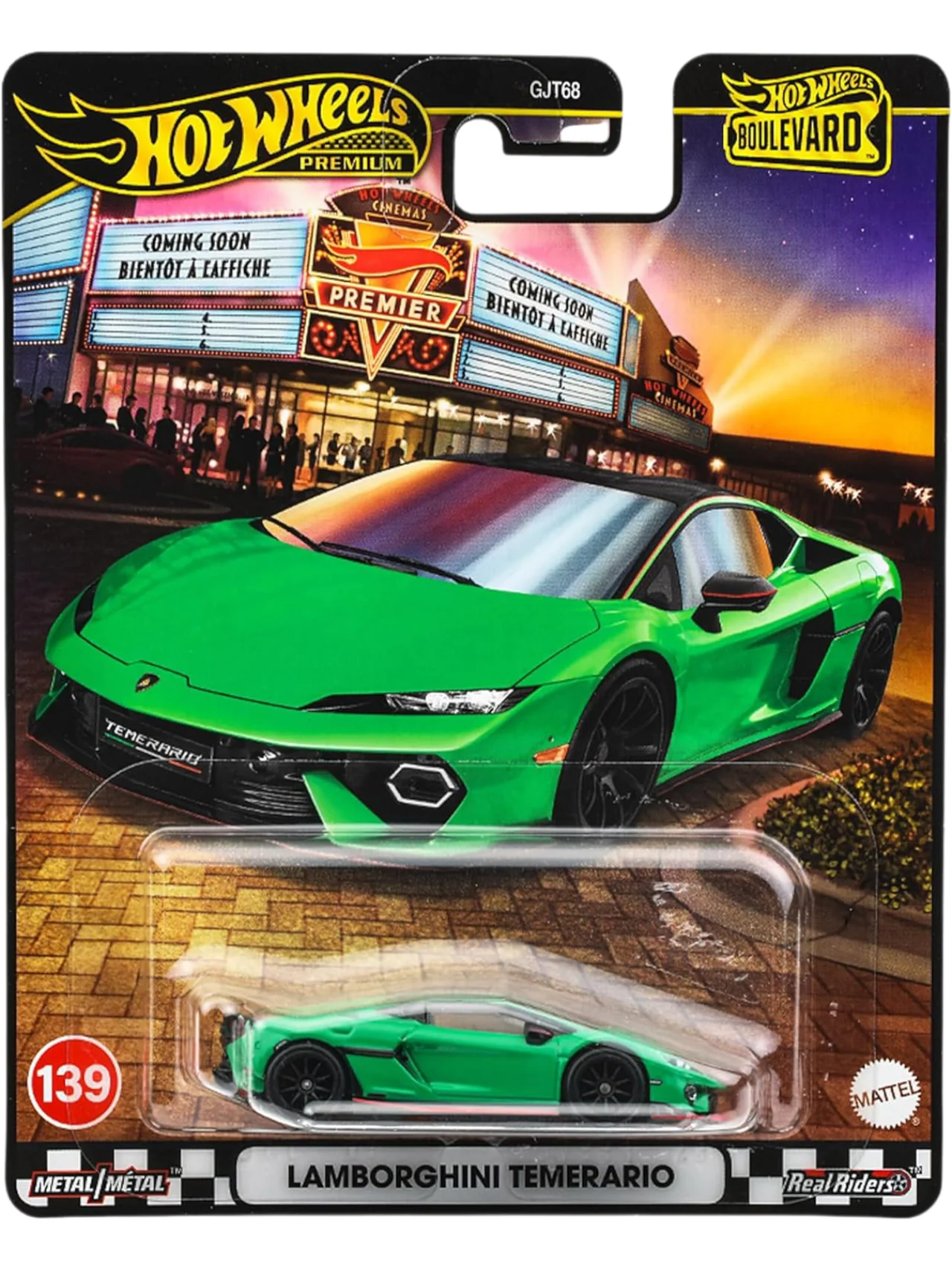 Hotwheels Boulevard Lamborghini Temerario Imported Premium 1:64 Scale JBL09