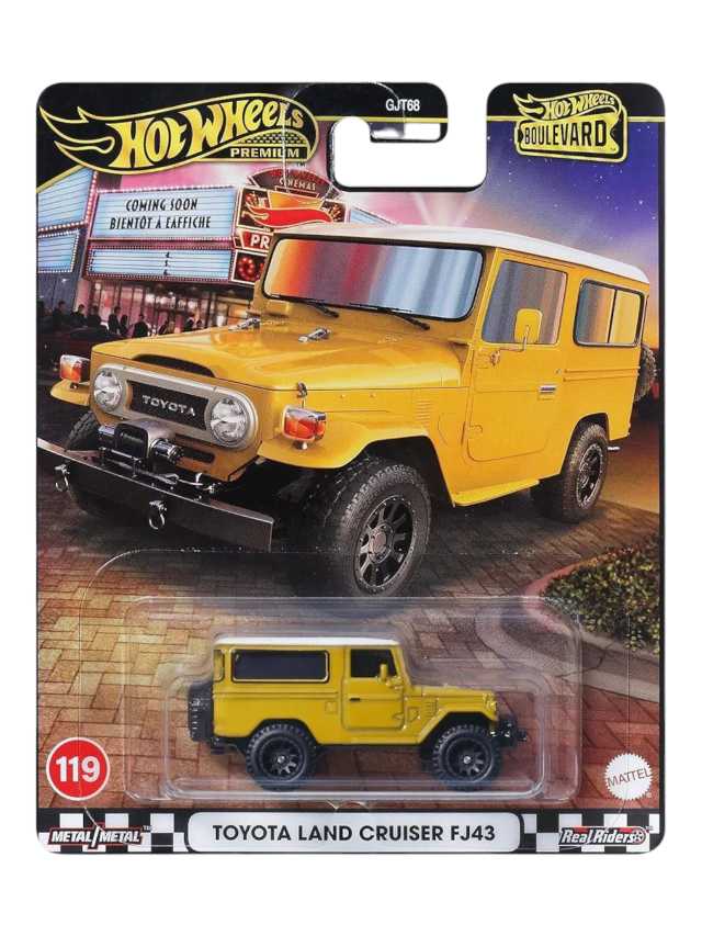 Hotwheels boulevard Toyota land cruiser fj43 imported premium 1:64 Scale - Image 6