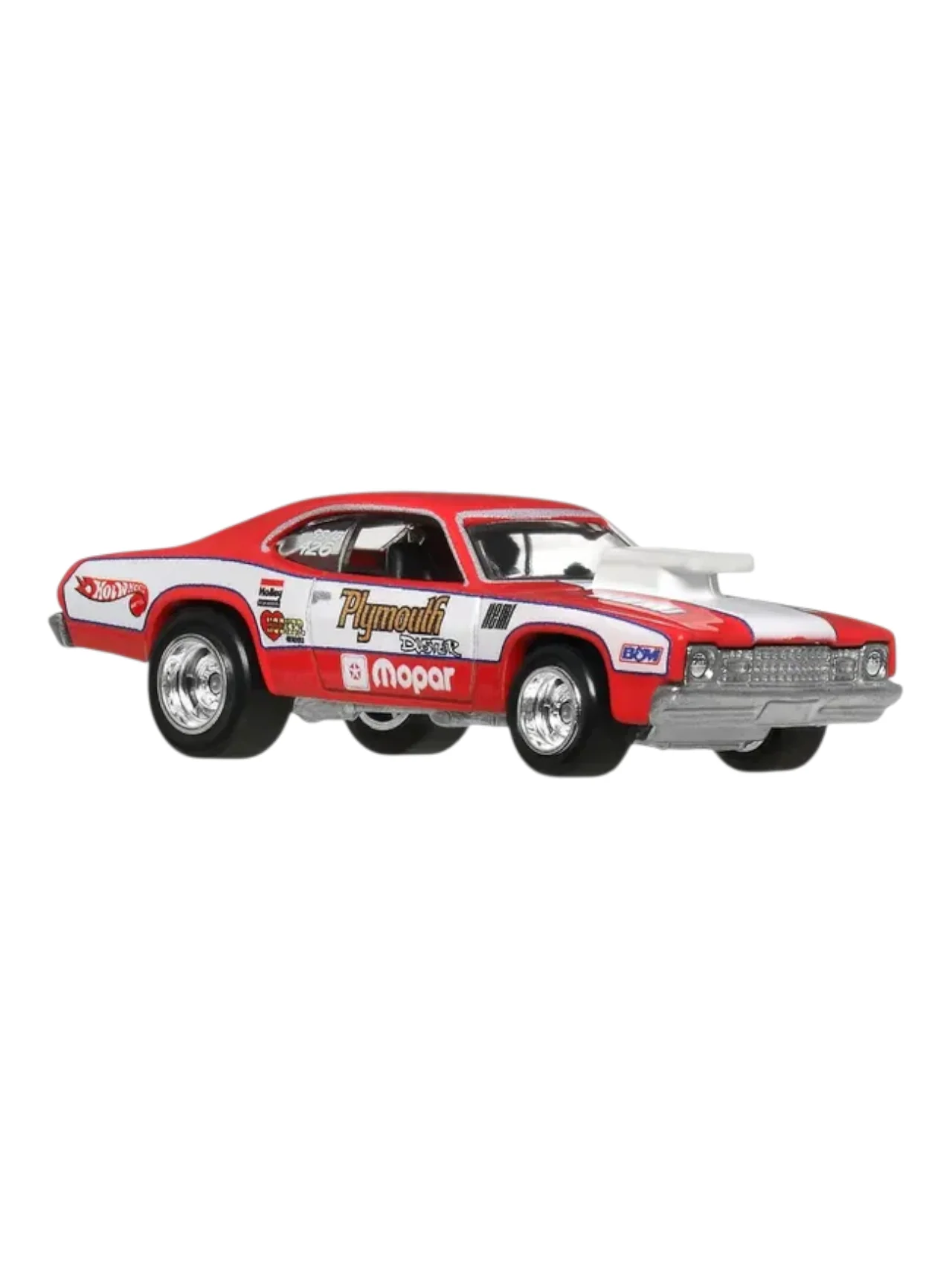 Hotwheels CAR Culture 73 Plymouth Duster Second Story Lorry Imported team transport 1:64 Scale - Image 3
