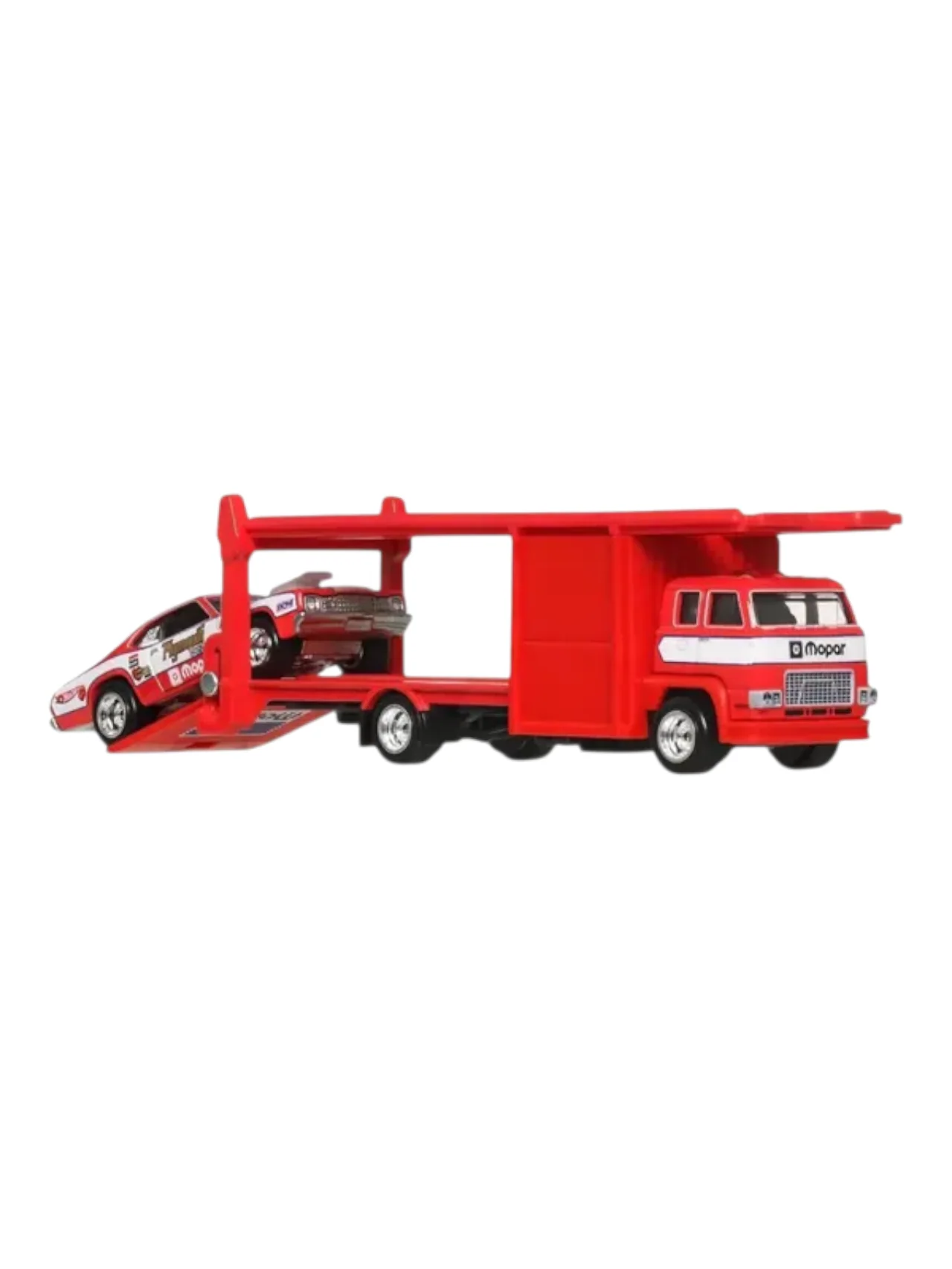 Hotwheels CAR Culture 73 Plymouth Duster Second Story Lorry Imported team transport 1:64 Scale - Image 4