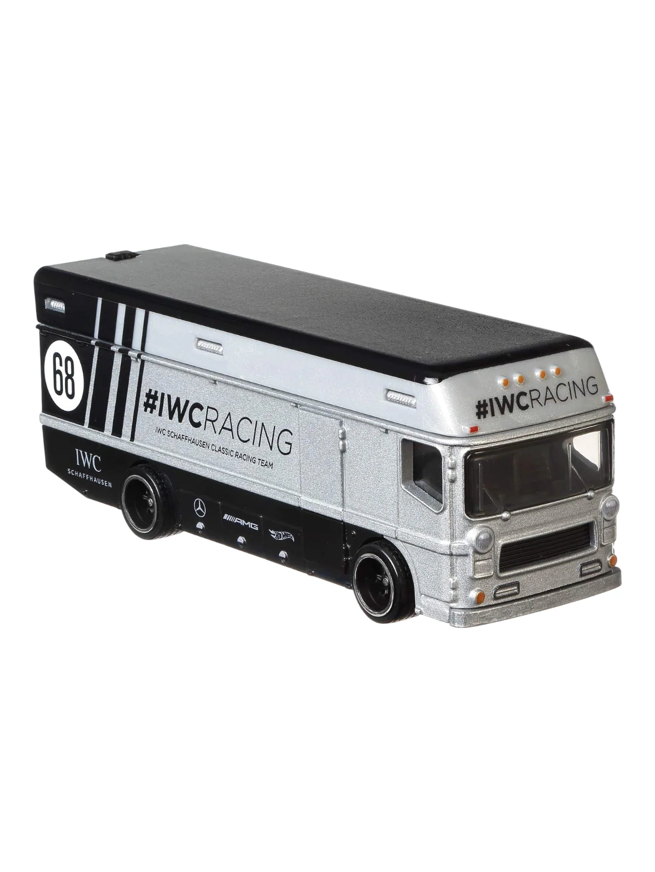 Hotwheels car Culture Mercedes Benz 300 sl euro hauler imported team transport 1:64 Scale (blister damaged) - Image 7