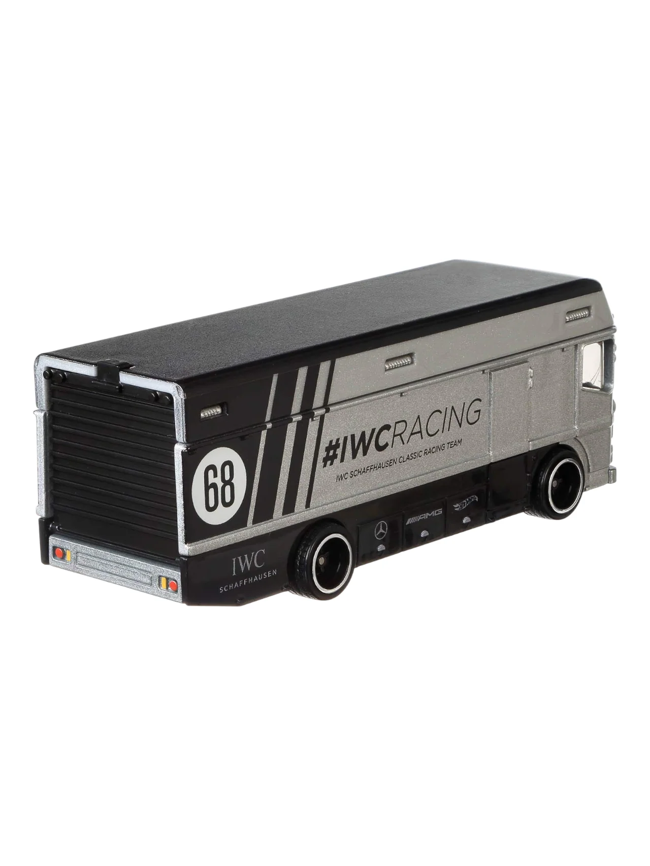 Hotwheels car Culture Mercedes Benz 300 sl euro hauler imported team transport 1:64 Scale (blister damaged) - Image 8