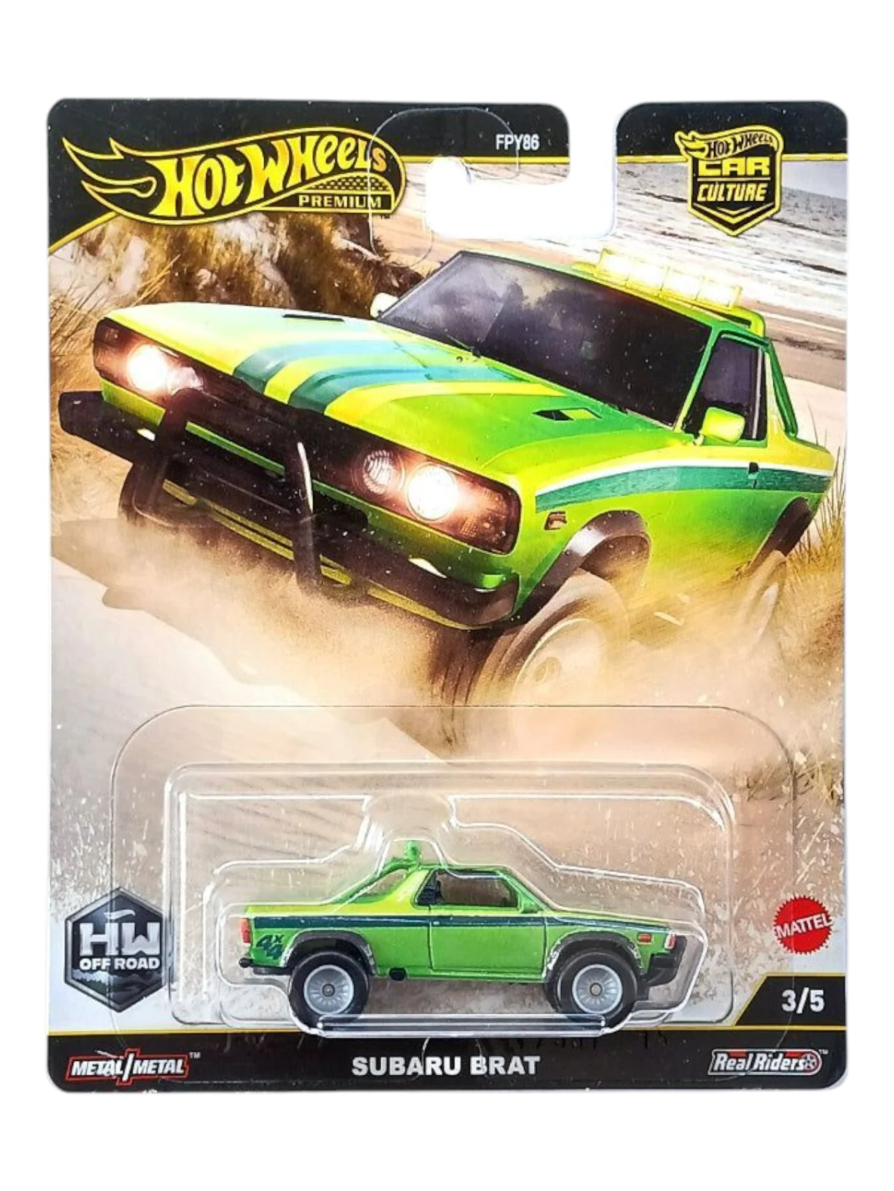 HotWheels Car Culture Subaru BRAT – Premium 1:64 Scale
