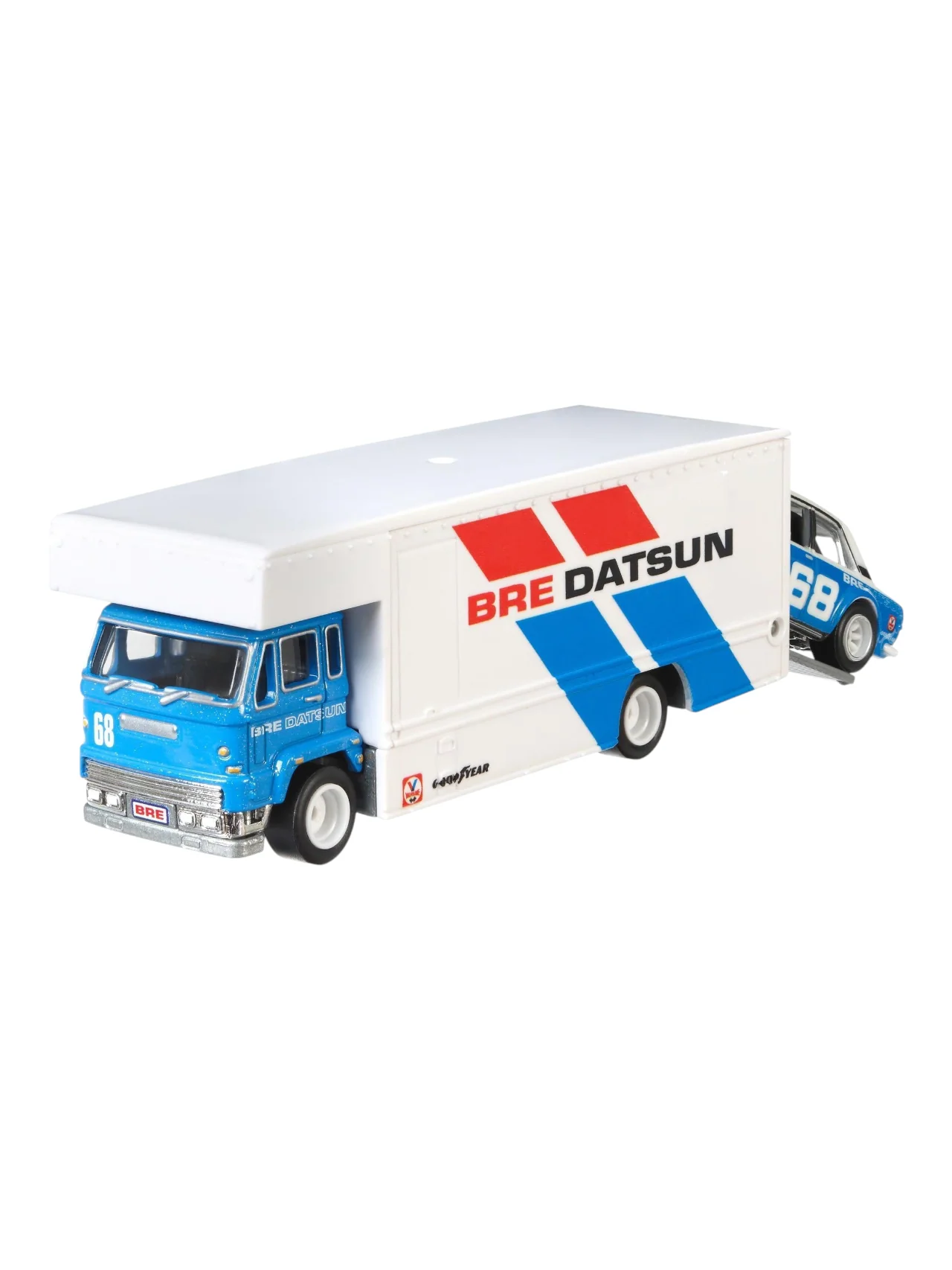 HotWheels Car Culture Team Transport 71 Datsun 510 Fleet Flyer #9 Imported 1:64 Scale - Image 3