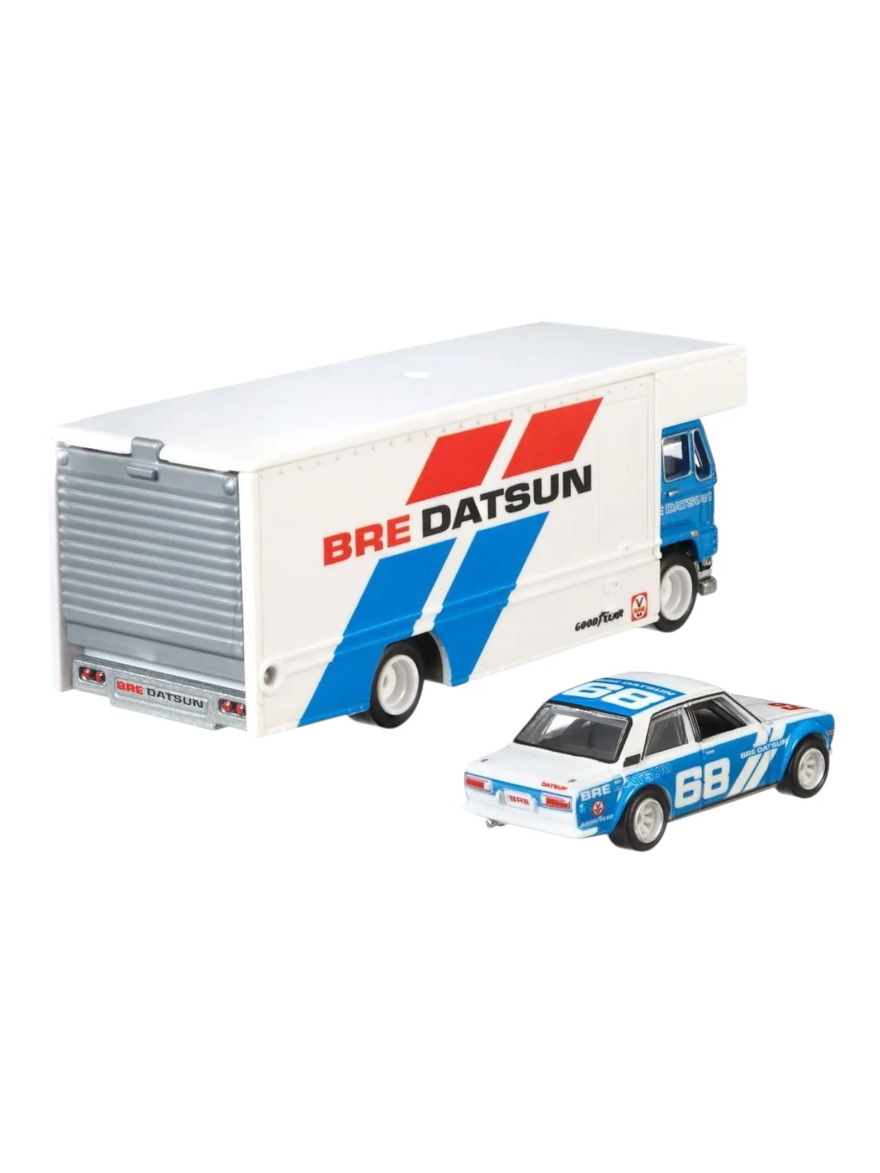 HotWheels Car Culture Team Transport 71 Datsun 510 Fleet Flyer #9 Imported 1:64 Scale - Image 8