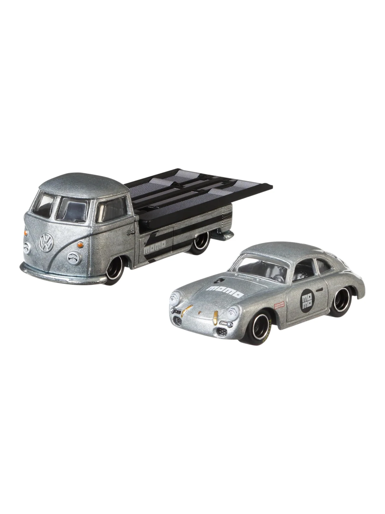 HotWheels Car Culture Team Transport Porsche 356A Outlaw and Volkswagen Transporter T1 Pickup #13 Imported 1:64 Scale - Image 2