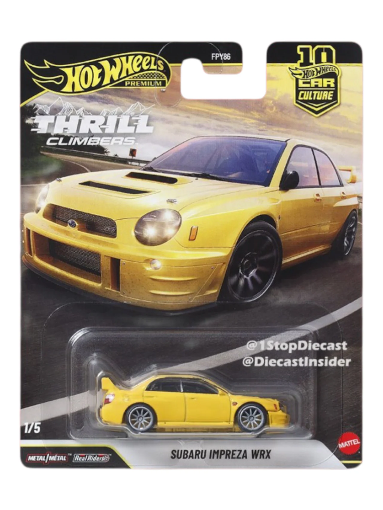 Hotwheels Car Culture Thrill Climbers Set of 5 Cars Mainline 1:64 Scale (FPY86-95AQ) - Image 2