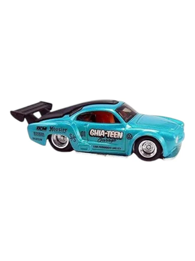 HotWheels Car Culture Track Day Volkswagen Karmann Ghia Imported Card Art Mainline 1:64 Scale - Image 2