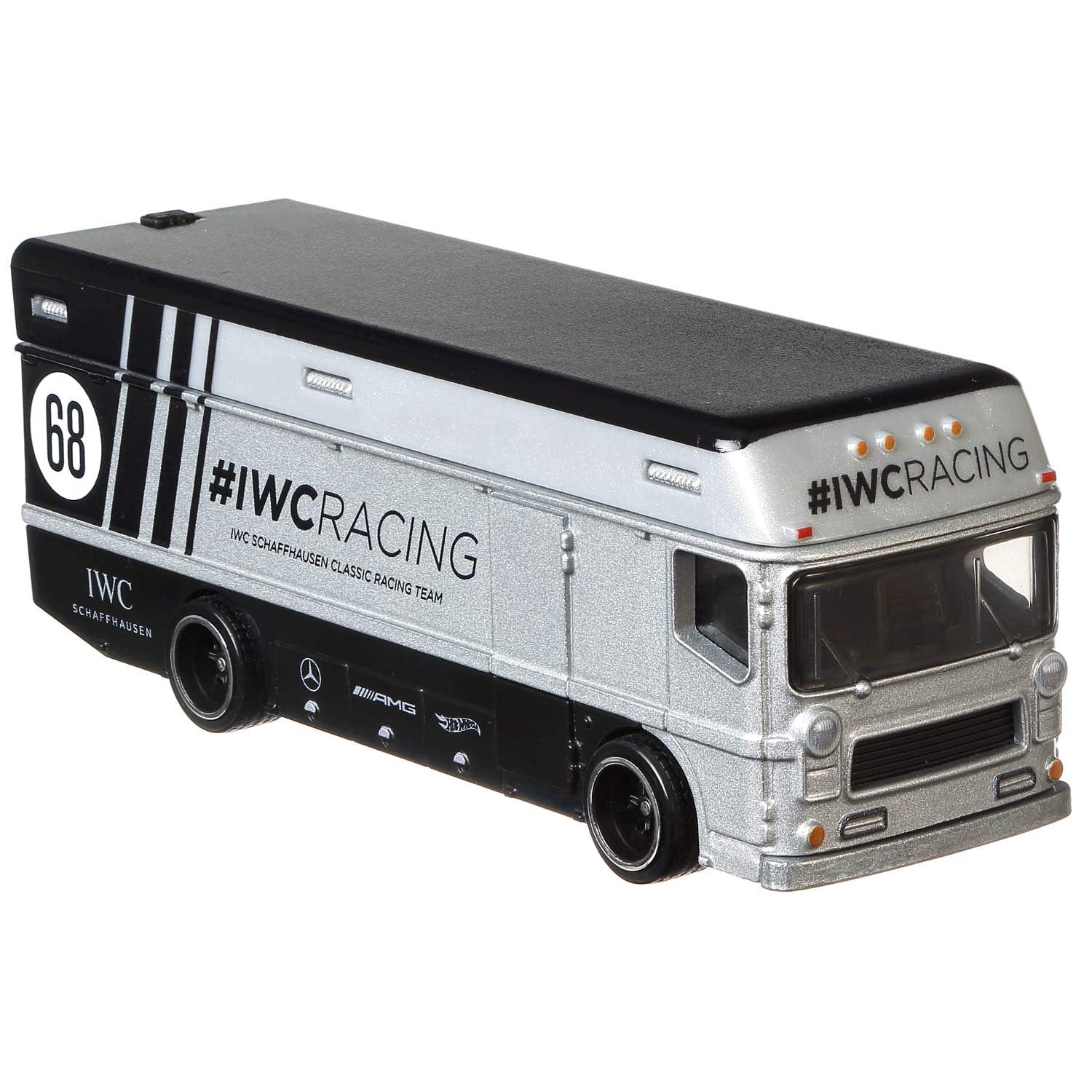 Hotwheels carr Culture Mercedes Benz 300 sl euro hauler imported team transport 1:64 Scale - Image 7