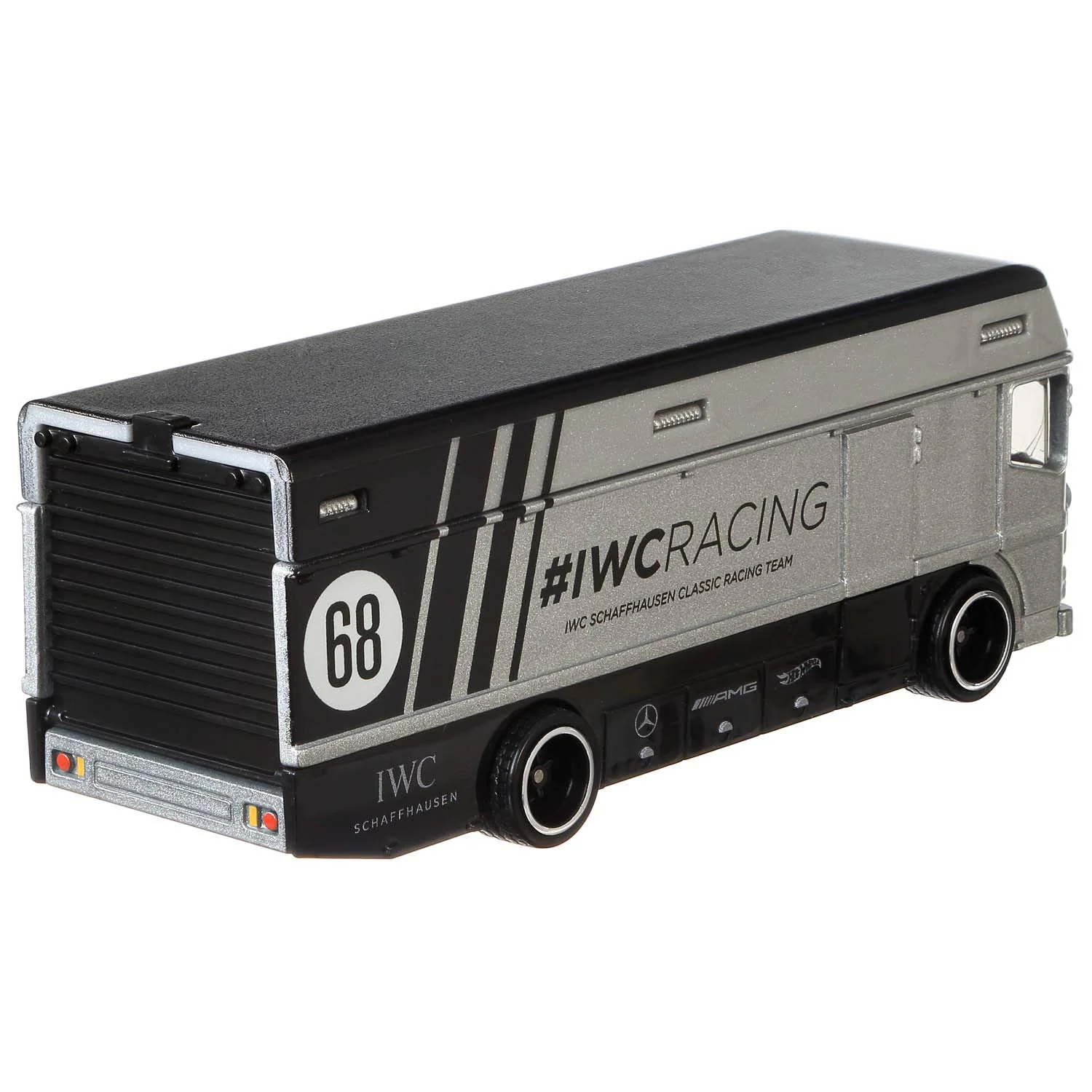 Hotwheels carr Culture Mercedes Benz 300 sl euro hauler imported team transport 1:64 Scale - Image 8