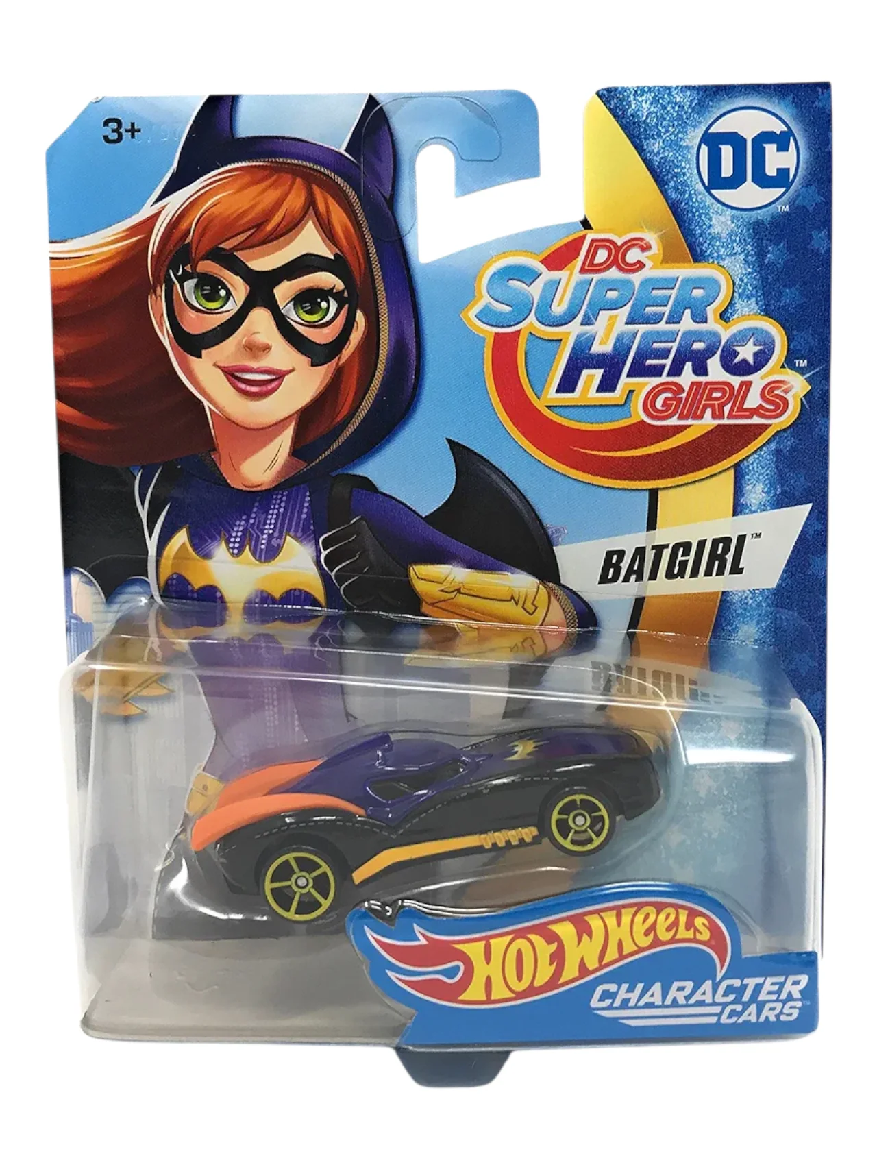 HotWheels Character Cars DC Super Hero Girls Batgirl premium Imported 1:64 Scale