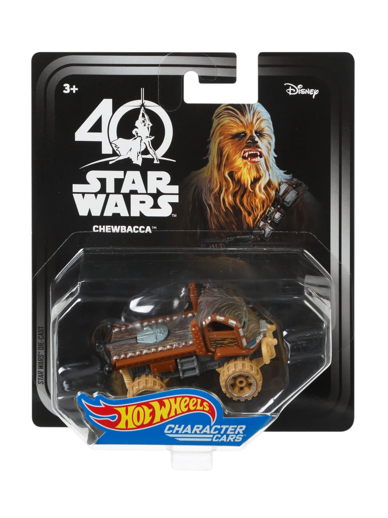 Hotwheels Character Cars Star Wars chewbacca premium Imported 1:64 Scale ( blister is damage car mint condition )