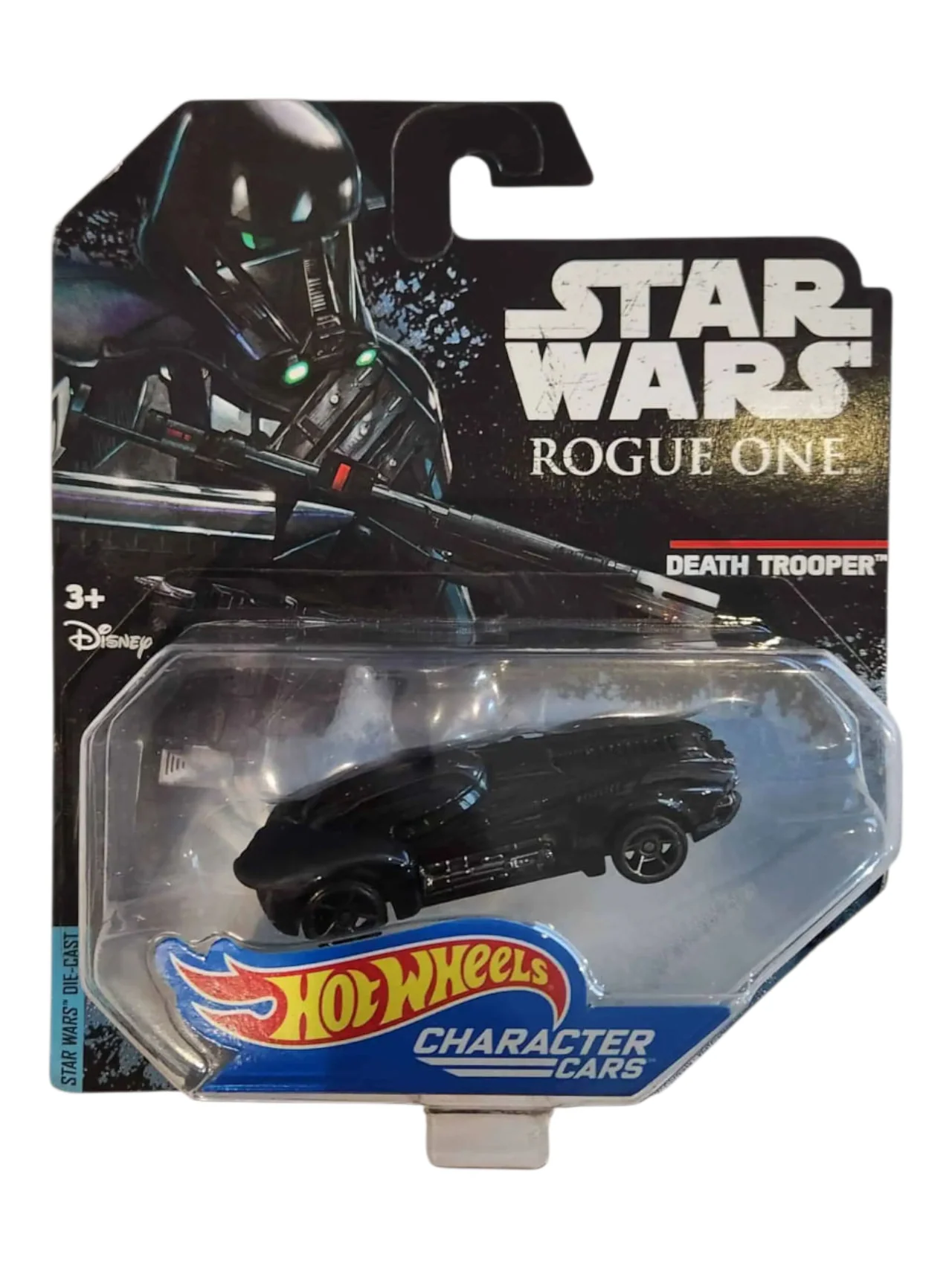 Hotwheels Character Cars Star Wars Rogue One Death Trooper premium Imported 1:64 Scale