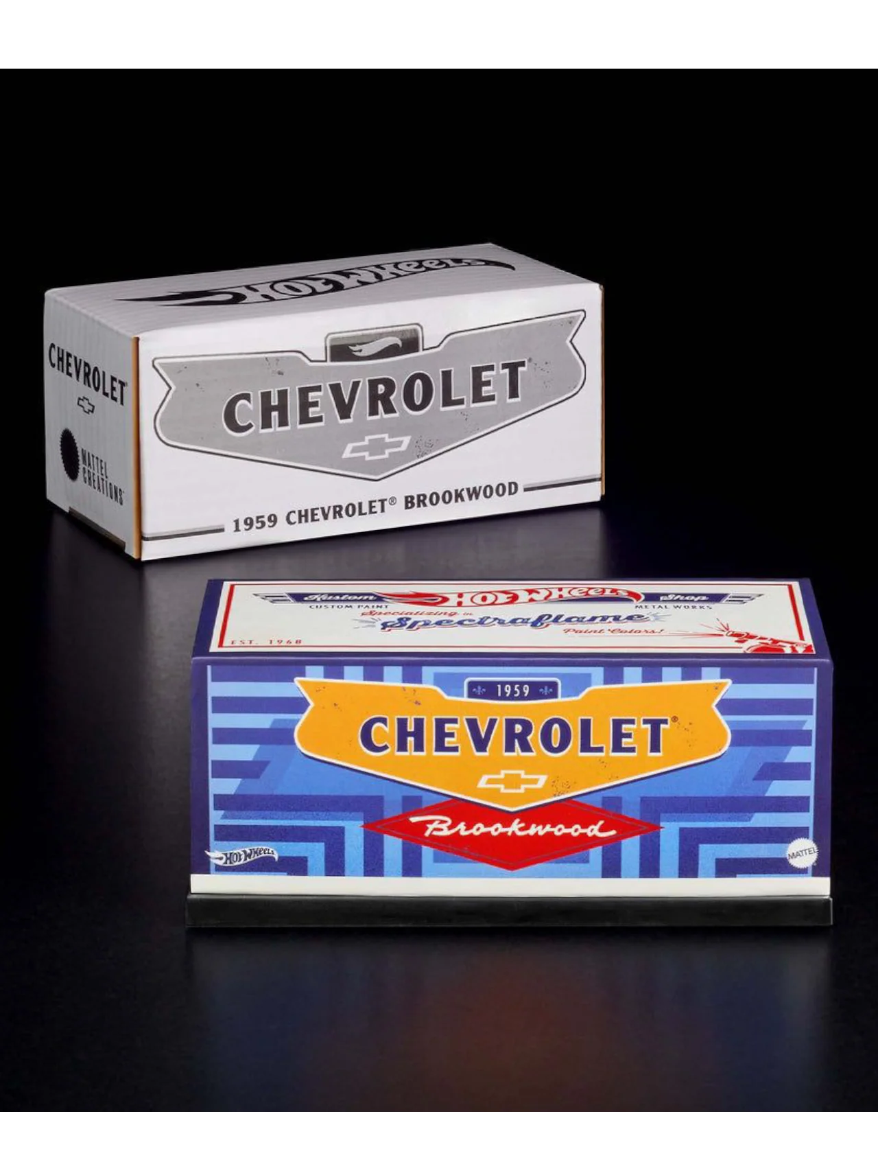 HotWheels Chevrolet 1959 Brookwood RLC 1:64 RLC (With Acrylic Case) - Image 2