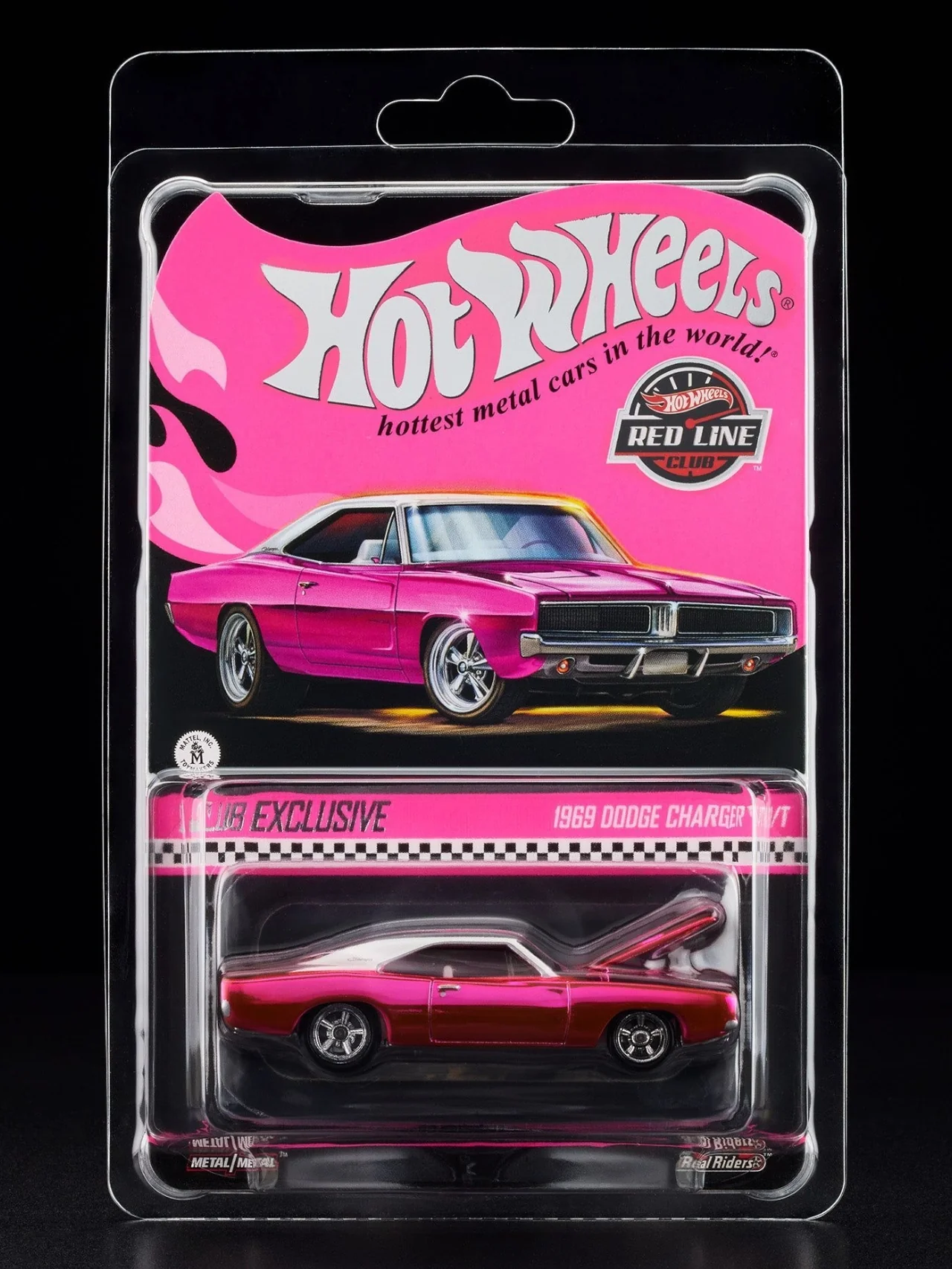 HotWheels Club Exclusive 1969 Dodge Charger R/T RLC 1:64 Scale (With Protector) - Image 2