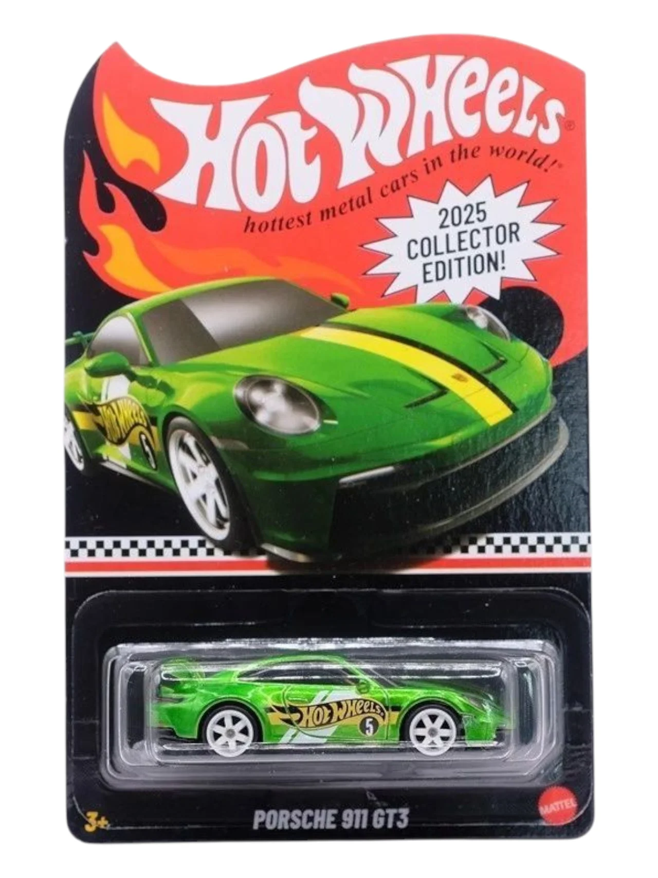 HotWheels Collector Edition Porsche 911 GT3 – Imported 1:64 Scale