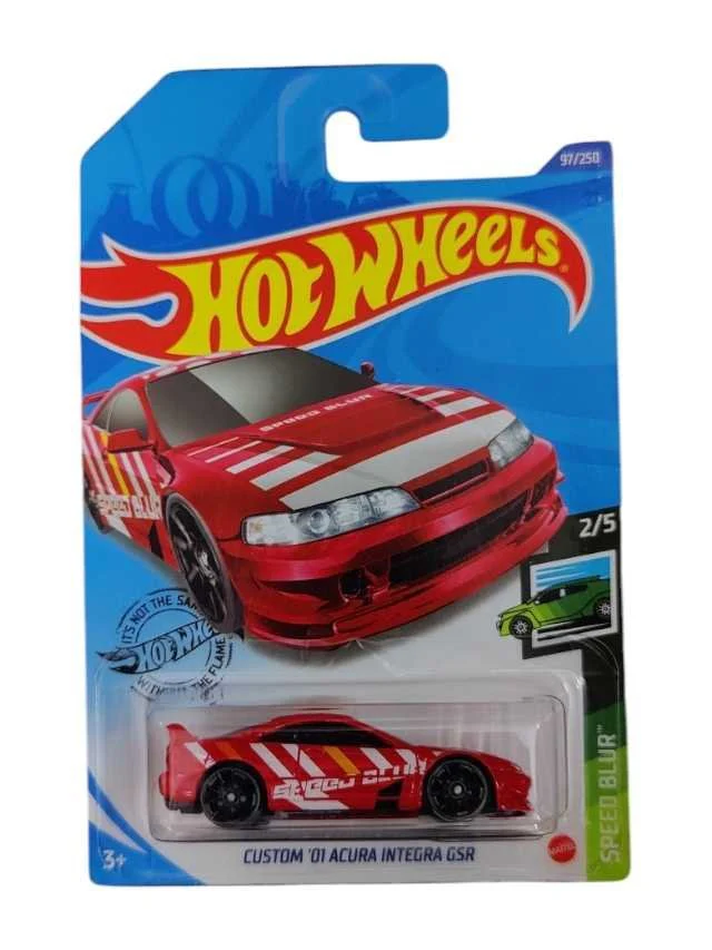 Hotwheels Custom 01 Acura Integra GSR Imported Mainline 1:64 Scale