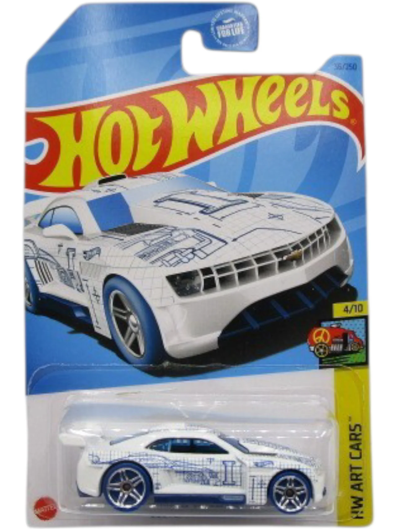 Hotwheels Custom 11 Camaro Imported Mainline 1:64 Scale HKK17-N7C5