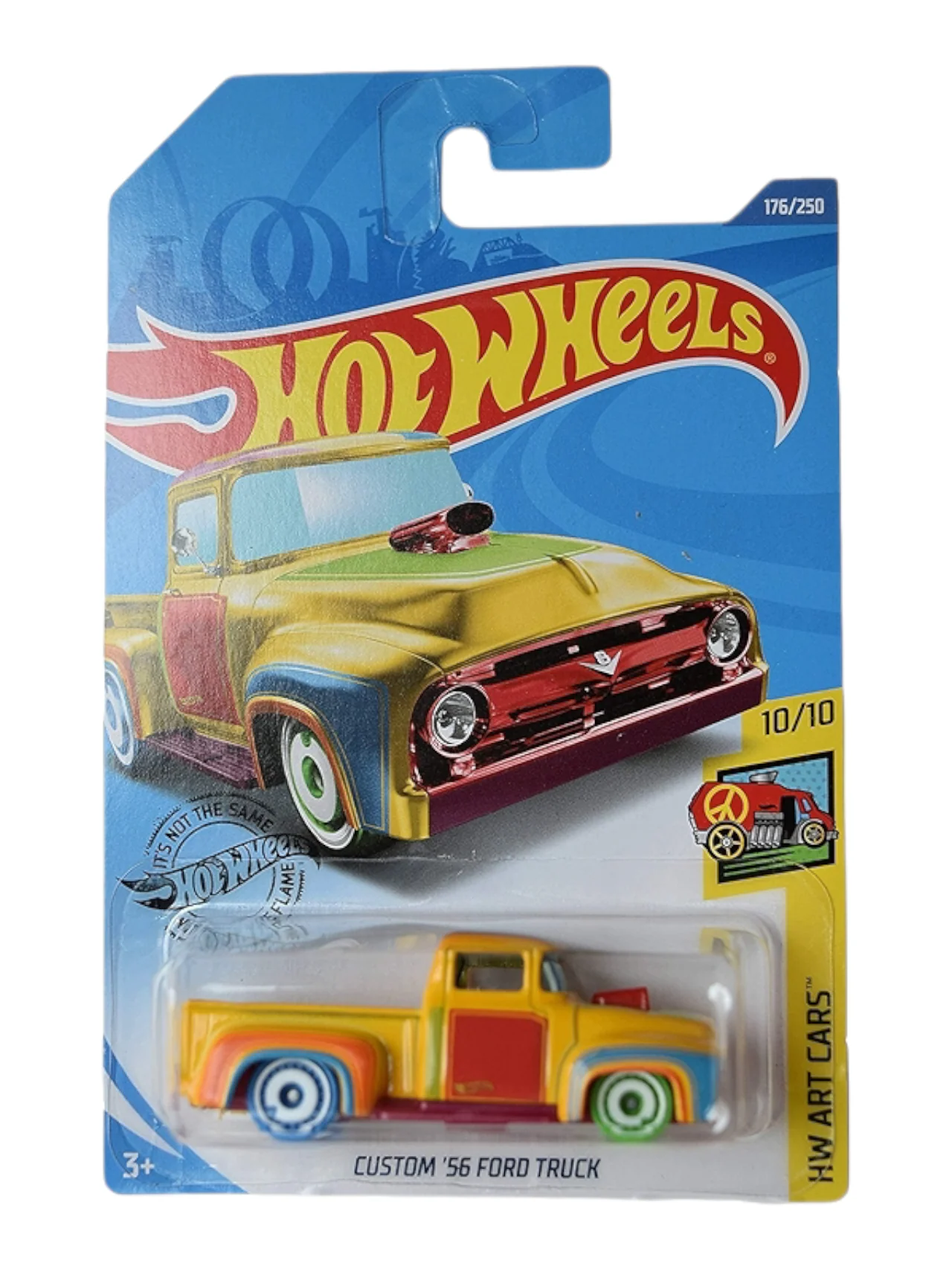 Hotwheels Custom 56 Ford Truck Imported Mainline 1:64 Scale GHD72-D7C5