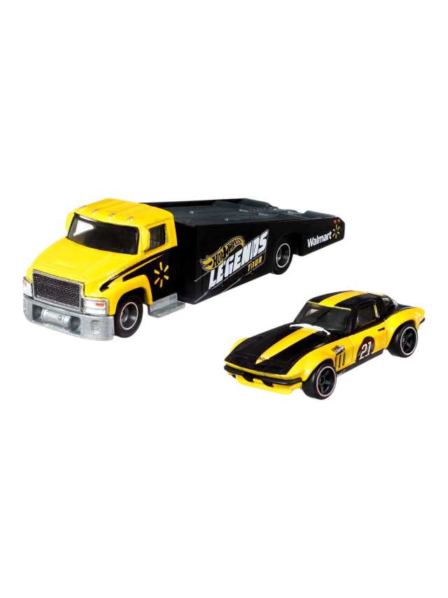 Hotwheels custom corvette stingray coupe imported team transport 1:64 scale - Image 2