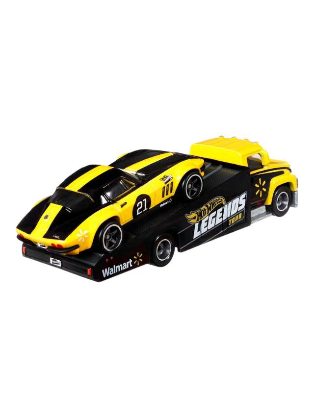 Hotwheels custom corvette stingray coupe imported team transport 1:64 scale - Image 3